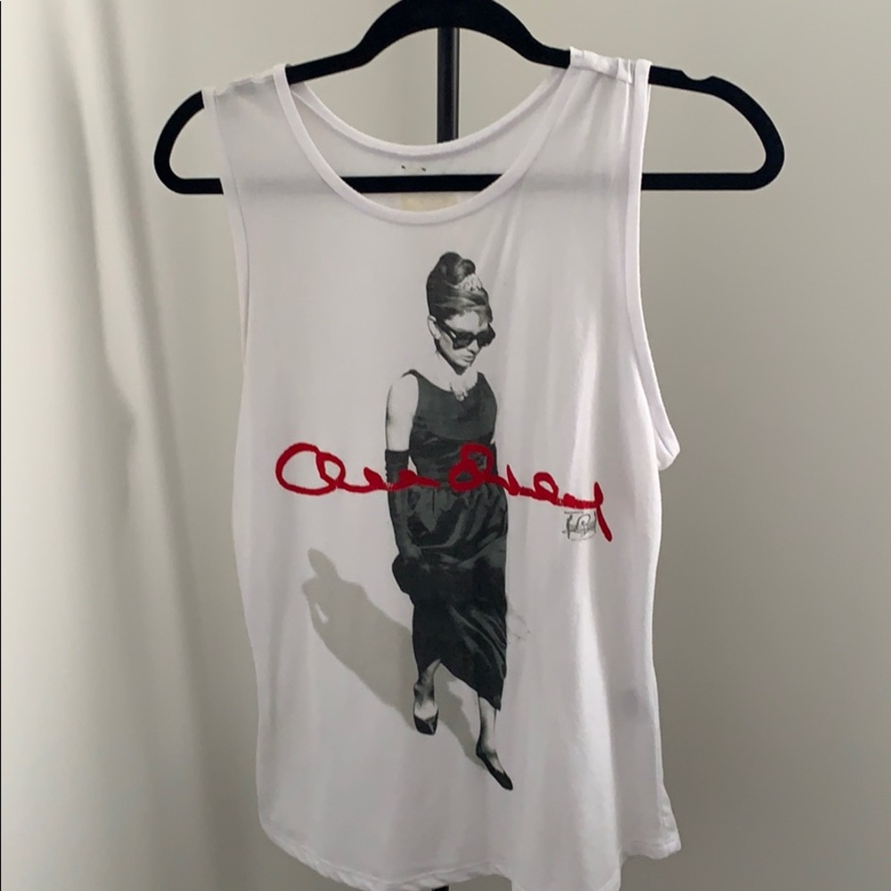 Audrey Hepburn tank